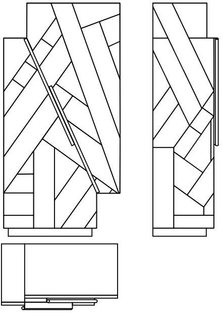 Ginger & Jagger Барный шкаф из фанерованной древесины Earth to earth sun-id-1376979 - Вид №7