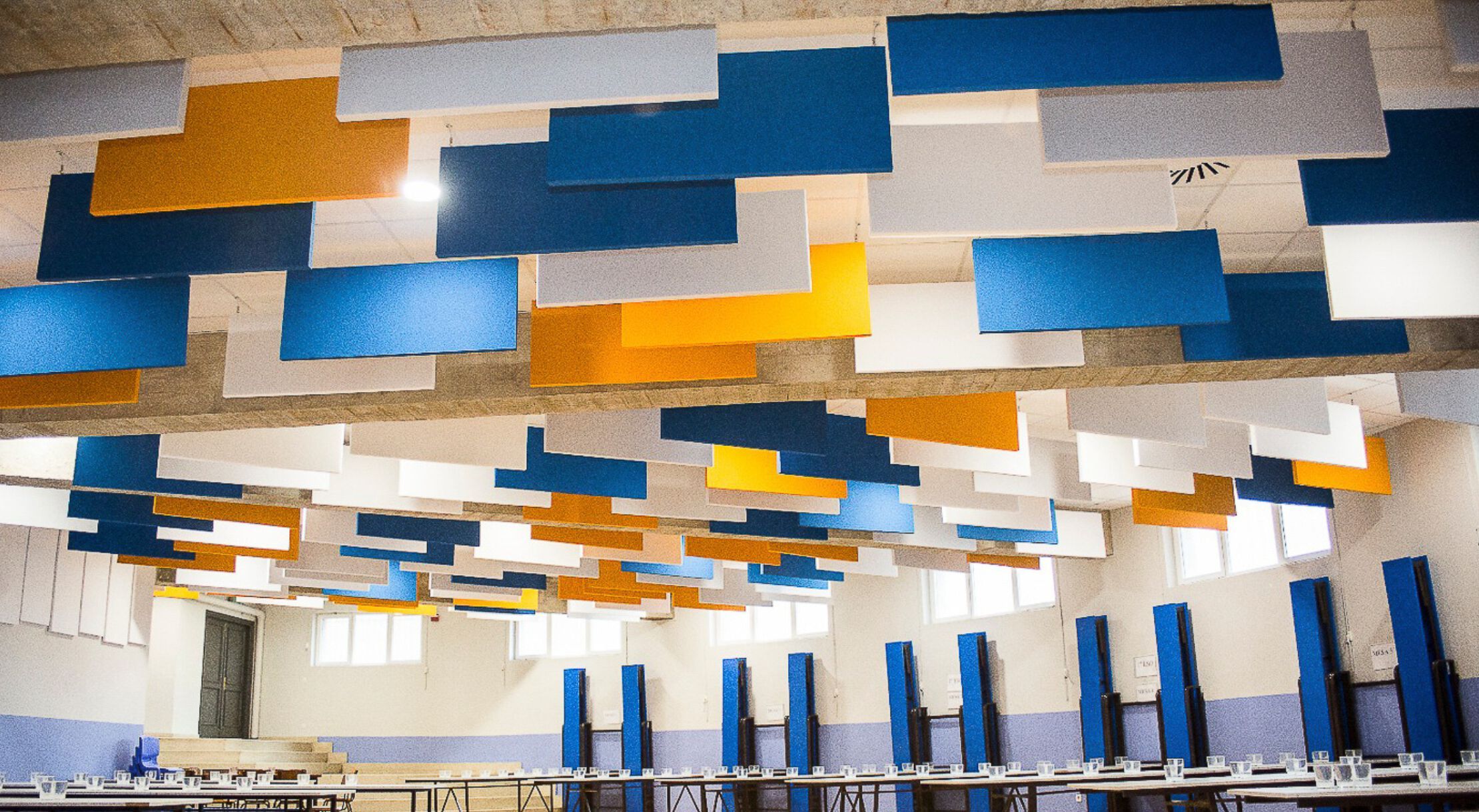 Огнестойкая акустическая перегородка из меламиновой пены ECOcero пена ARCH-00096269 - Вид №4