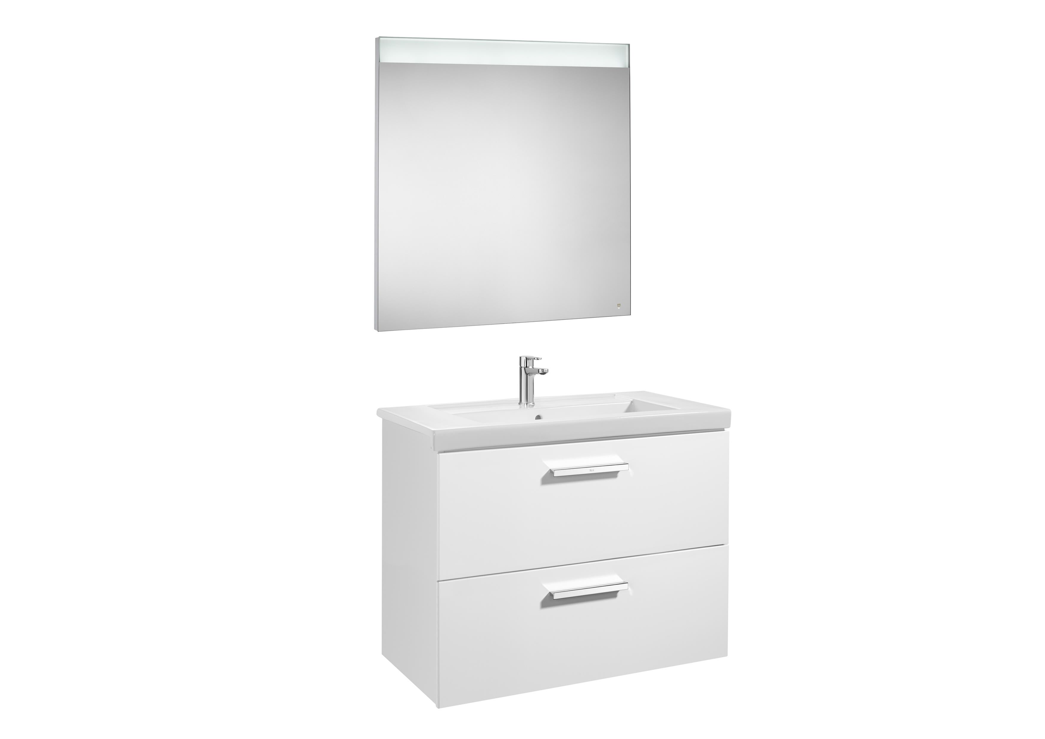 Подвесной шкаф для умывальника с зеркалом Roca Prisma ARCH-00012351 - Вид №10