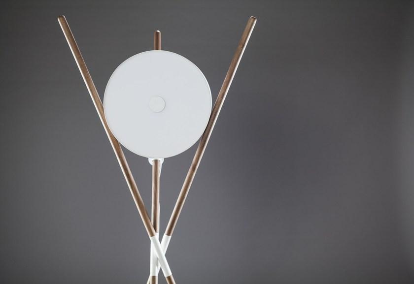 Artisan Регулируемый деревянный светодиодный торшер Shift Lashxxyy - Вид №7