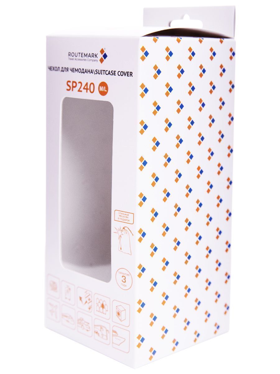 SP240 Кэйптаун-M/L Чехол для чемодана средний Routemark SP240  - Вид №12