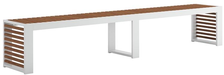 GANDIABLASCO Садовая скамейка из тика Dna teak sun-id-1462882 - Вид №4