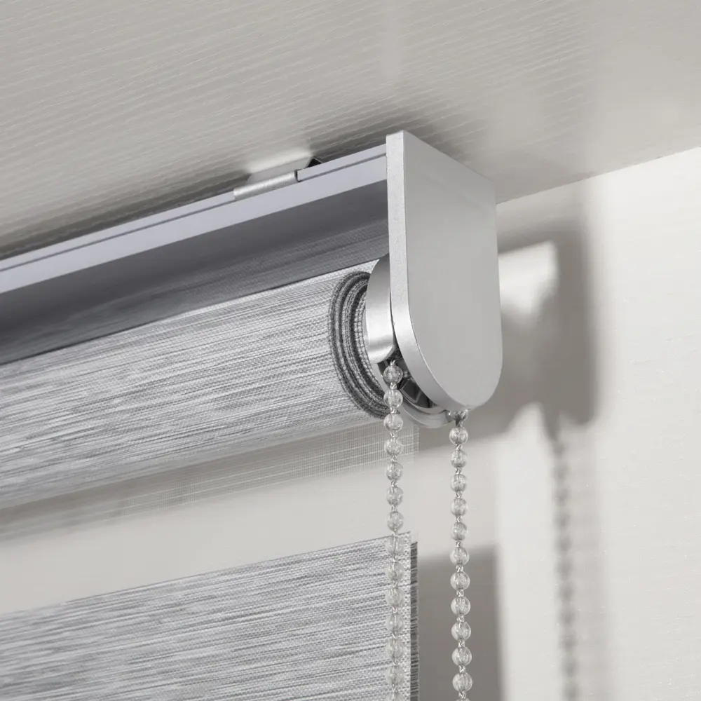 Штора рулонная день-ночь Inspire Moscou 140x175 см серая Granit 3 82688334 STLM-2093428 - Вид №5