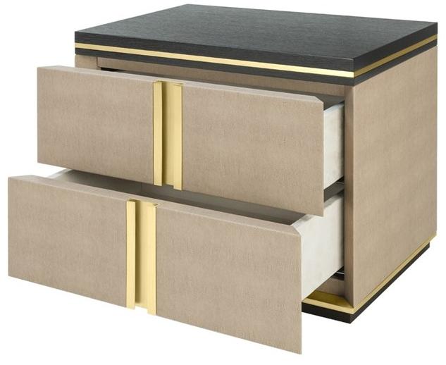 FRATO Прямоугольная тумбочка из дерева с ящиками Avignon Ffu020012abl - Вид №2