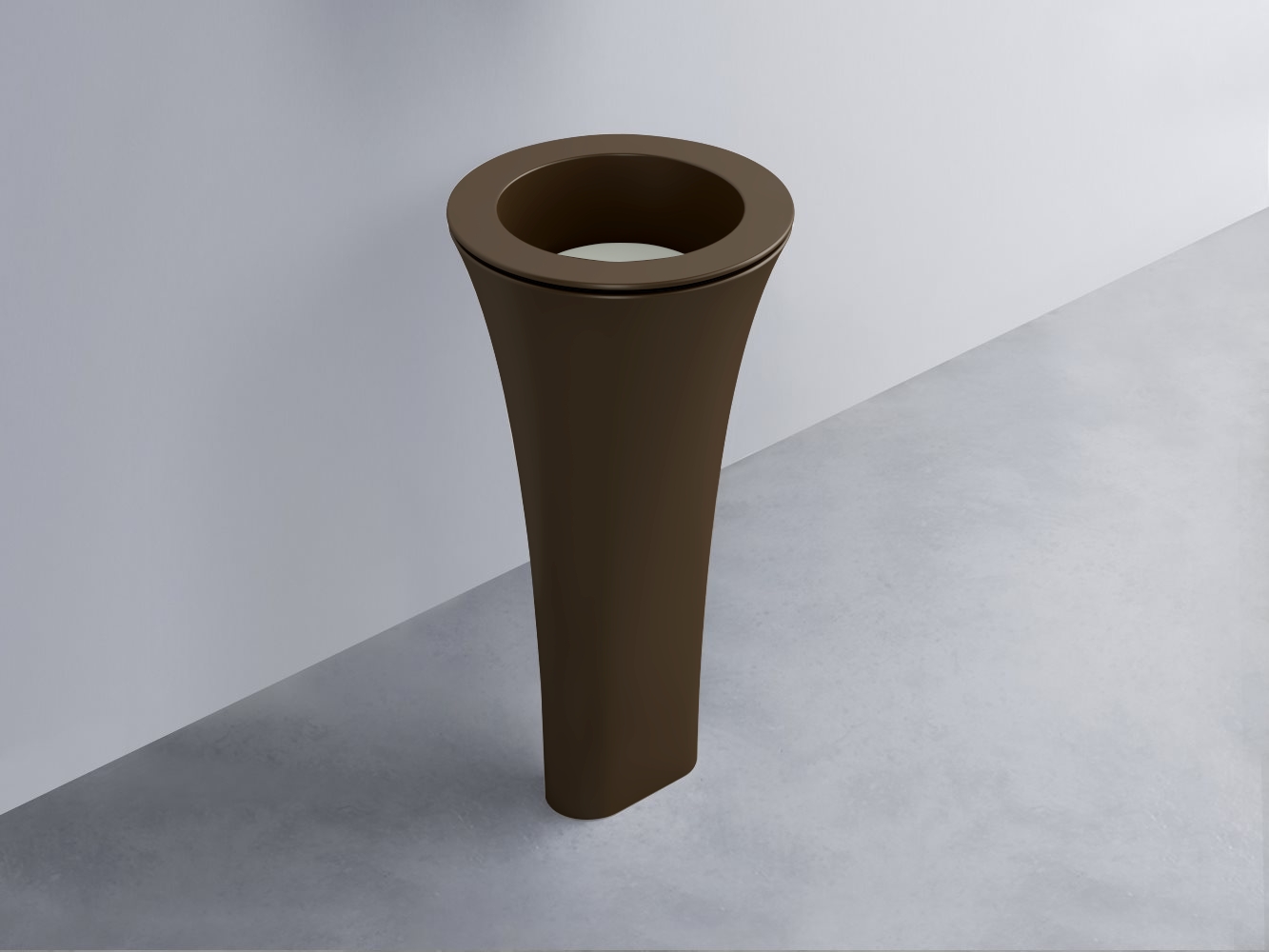 AMLA45-CA+AMPILT-PM+AMCOLT-CA Раковина Amedeo Tondo отдельностоящая cielo Enjoy + Amedeo Ceramica Cielo