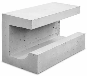 ACL Бетонная скамья Arredo urbano