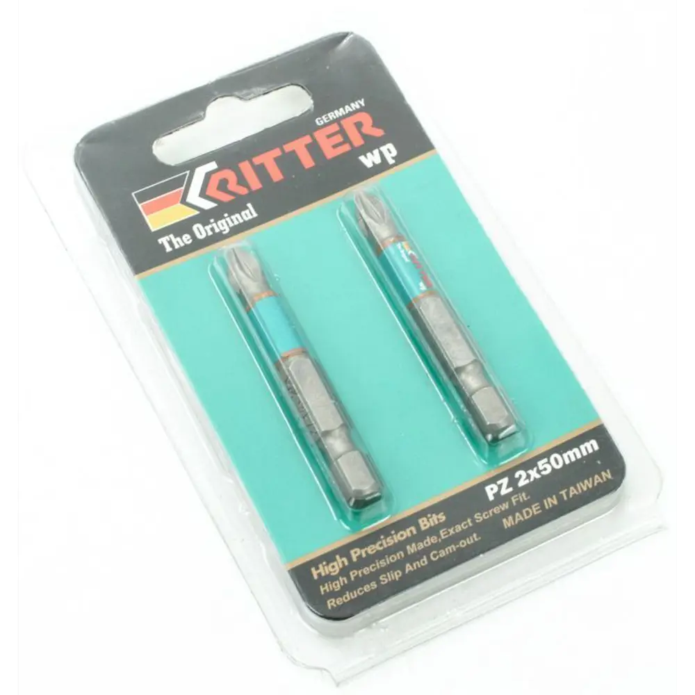 Бита магнитная Ritter WP PS20121052 PZ2x50 мм, 2 шт. 89391857 STLM-2090866  - Вид №1