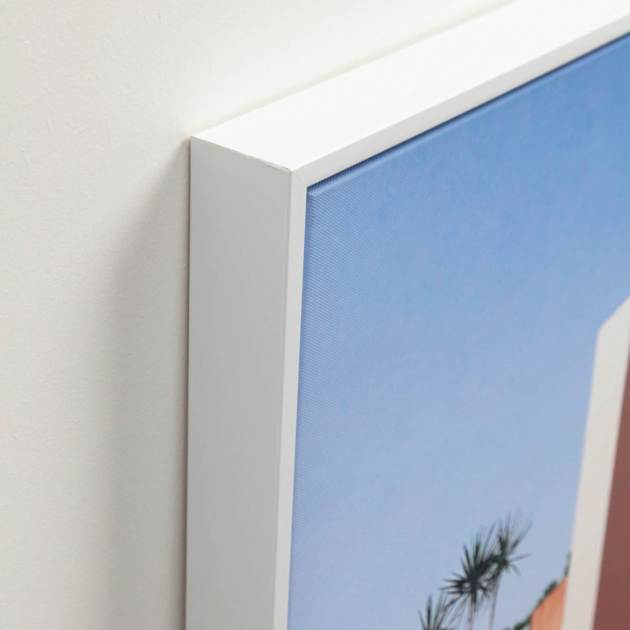 Картина на холсте 50x70 голубая с бежевым Pythia от La Forma LA FORMA  00-3865182 Бежевый;голубой;коричневый;разноцветный  - Вид №1