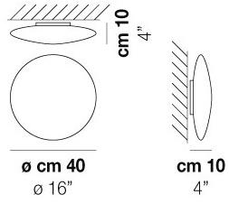 Vetreria Vistosi Потолочный светильник из дутого стекла Saba sun-id-1497293 - Вид №3