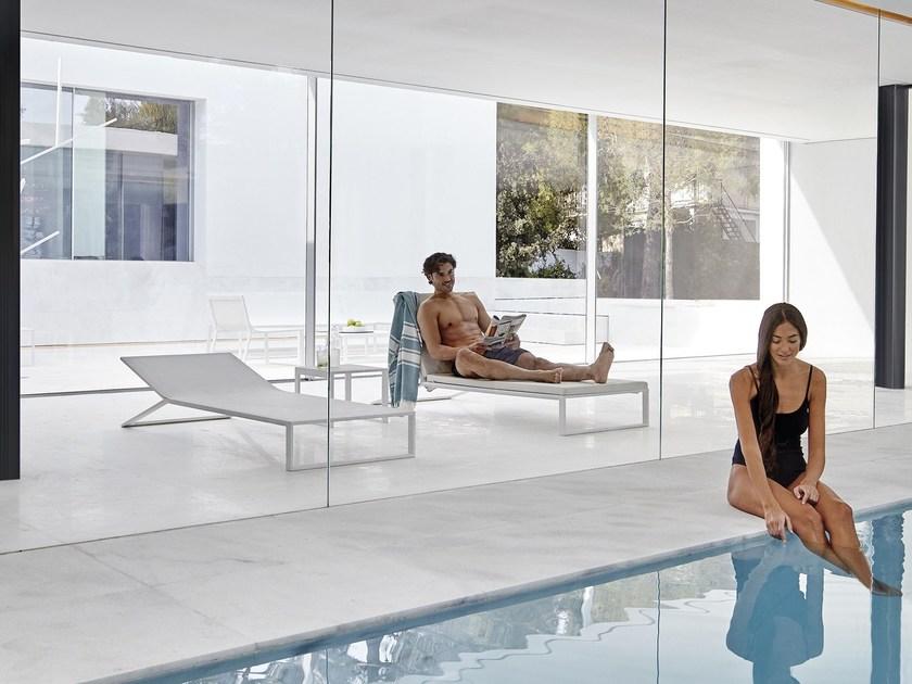 GANDIABLASCO Откидной солярий из термолакированного алюминия Blau sun-id-1446545 - Вид №3