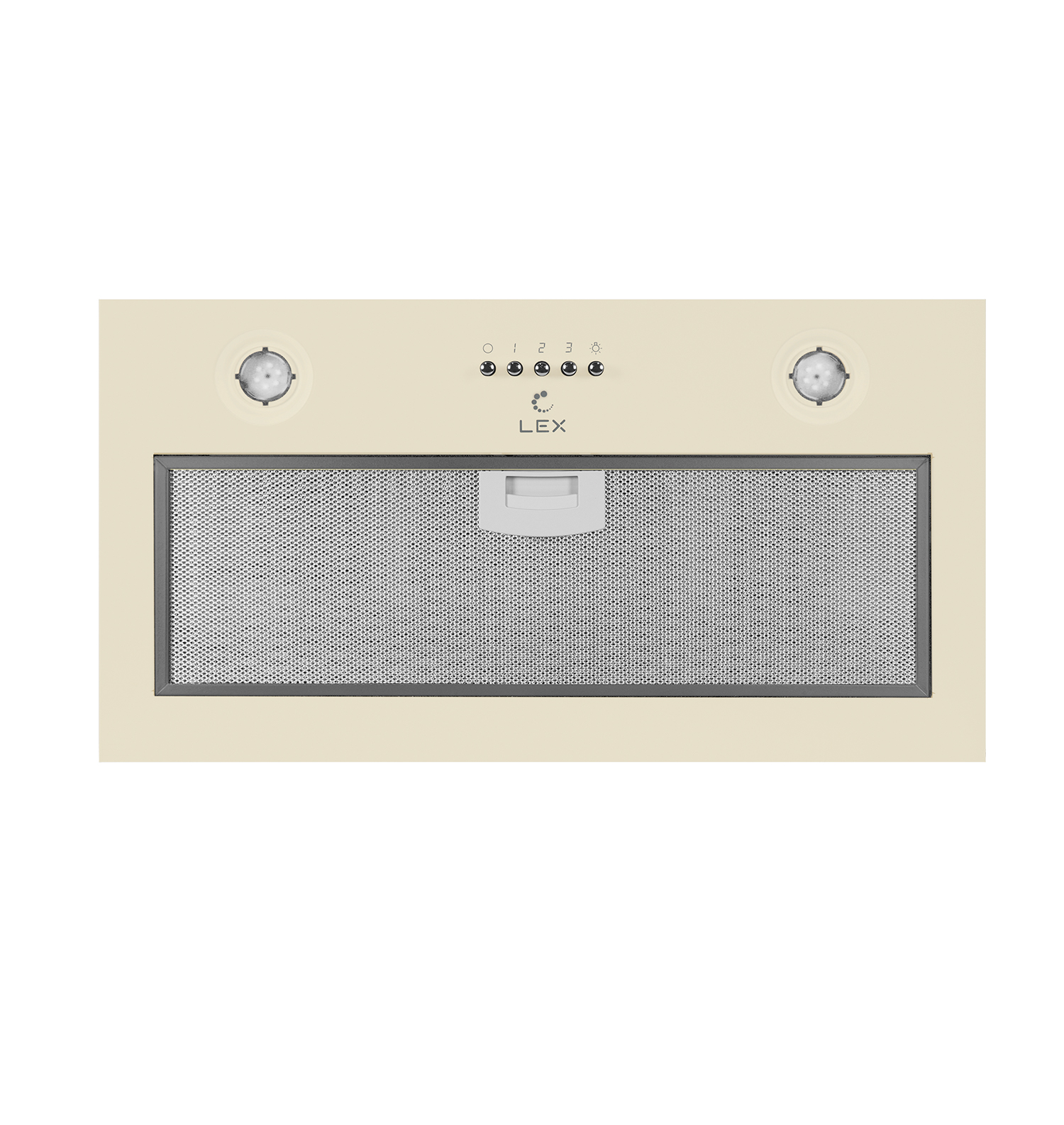 9919440 Вытяжка полновстраиваемая LEX GHOST 600 бежевый STDN-0133958 - Вид №2