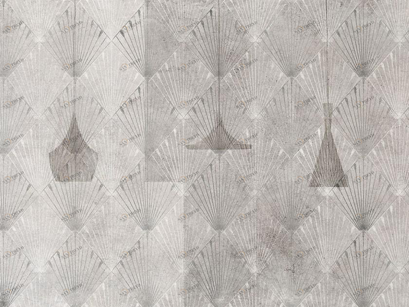Tecnografica Обои из стекловолокна с геометрическим рисунком Le superfici 53837