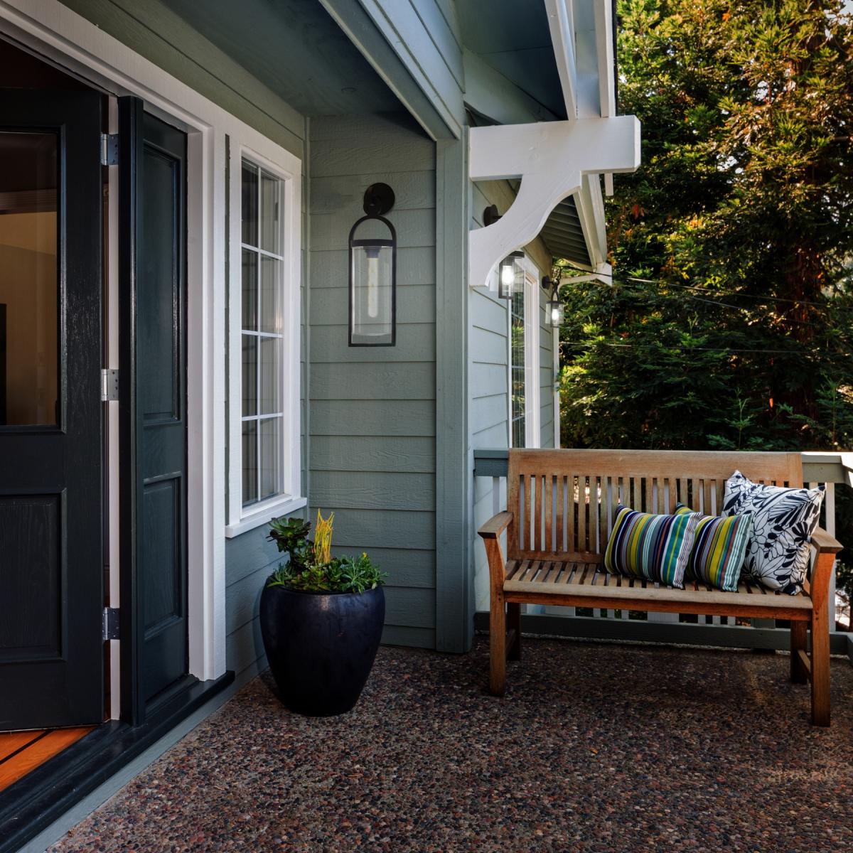 083642 Уличный настенный светильник длинный Mantra Maya - Вид №4