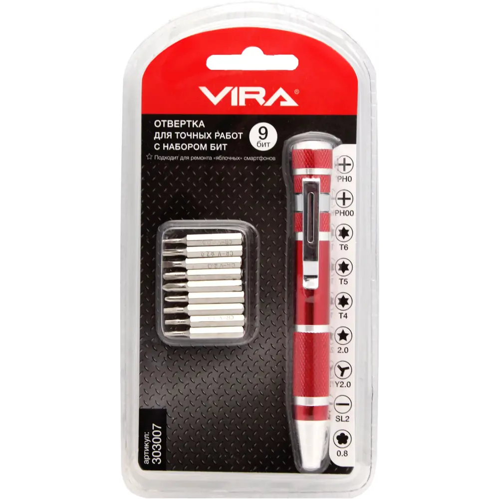 Набор прецизионных отверток Vira для электроники и ювелирных работ 87482020 STLM-0074005 - Вид №3
