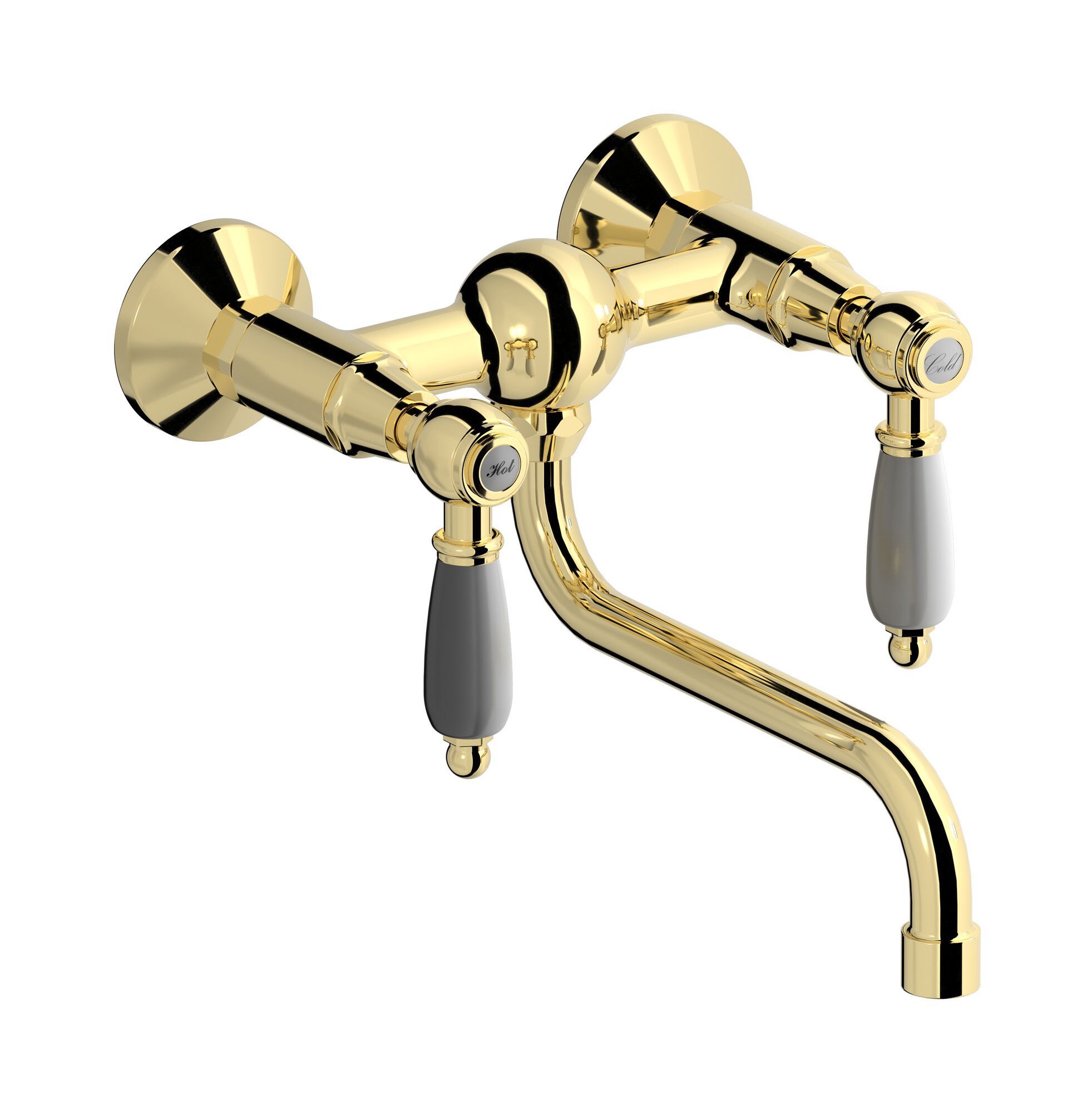 Настенный смеситель для кухни с 2 отверстиями IB Hermes + Hermes Elle ARCH-00019659 - Вид №1