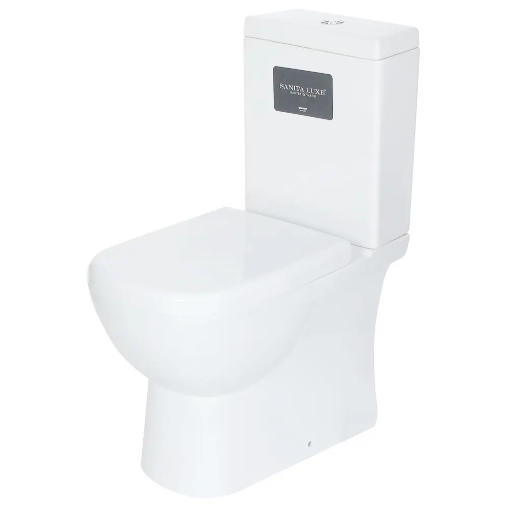 Унитаз напольный L.Quadro с биде универсальный выпуск Santreyd STLM-2155045