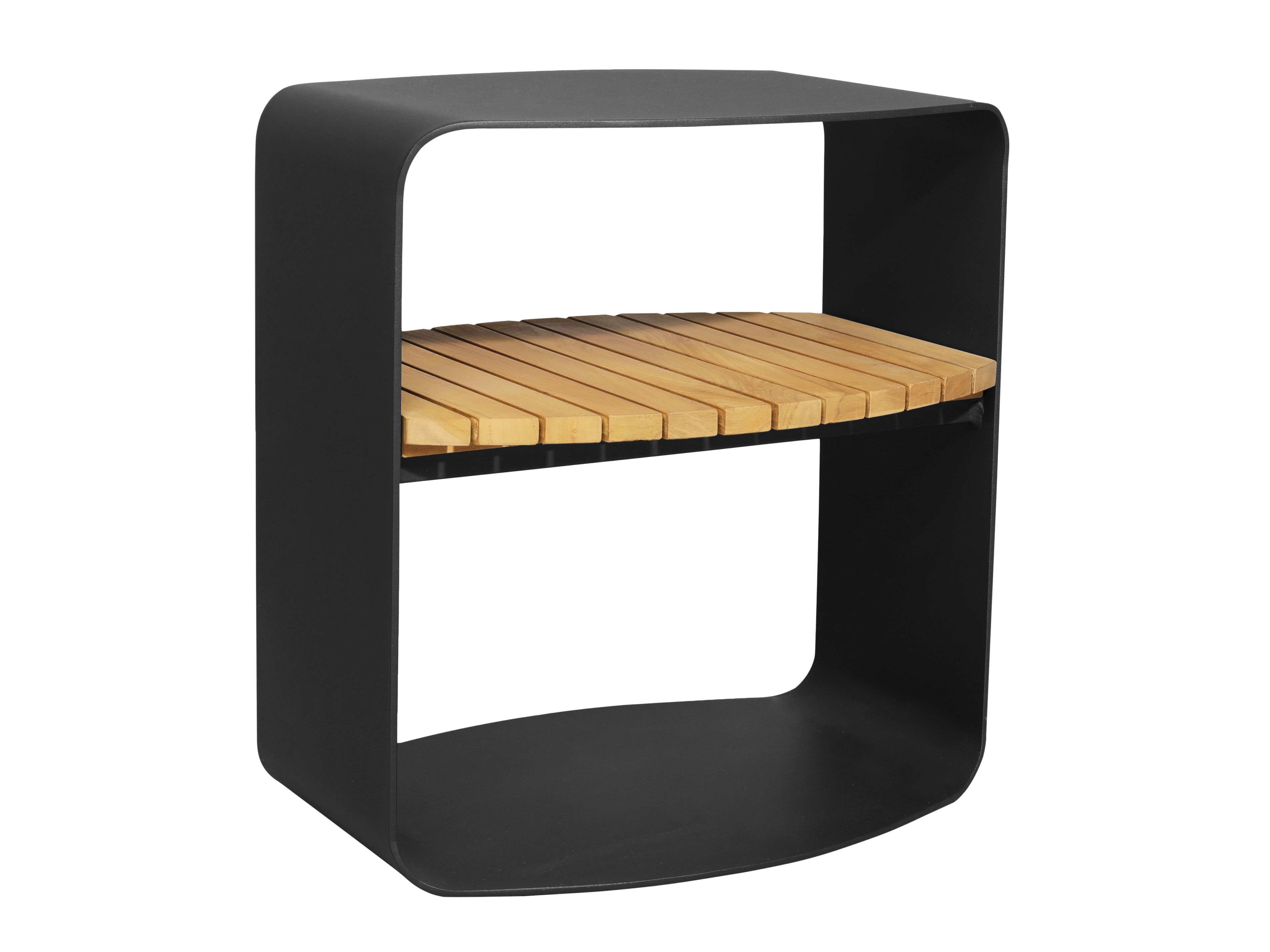 Высокий садовый столик из алюминия и ТИКа с журнальной стойкой Mindo Mindo 109 ARCH-00104018 - Вид №15