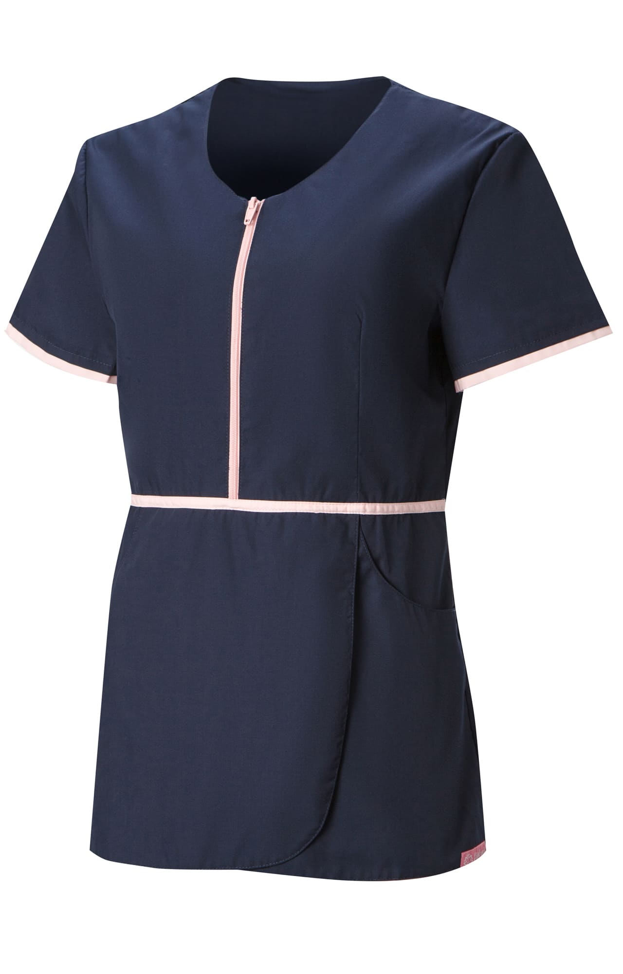 5046676 Костюм Сакура темно-синий светло розовый  Медицинская одежда  размер 46 Спецодежда  - Вид №1