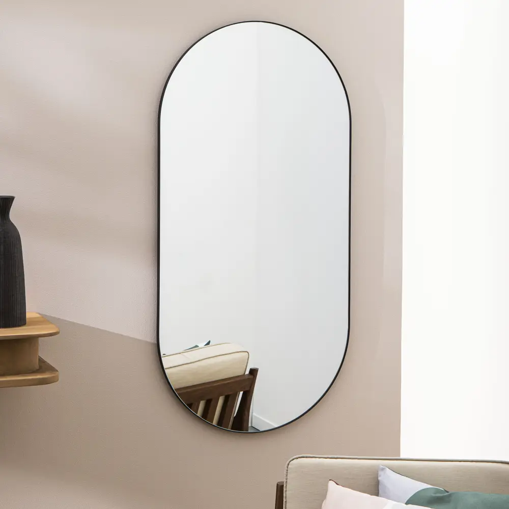 Зеркало декоративное Inspire Oblong 60x120 см цвет черный 84121546 STLM-2052769  - Вид №10