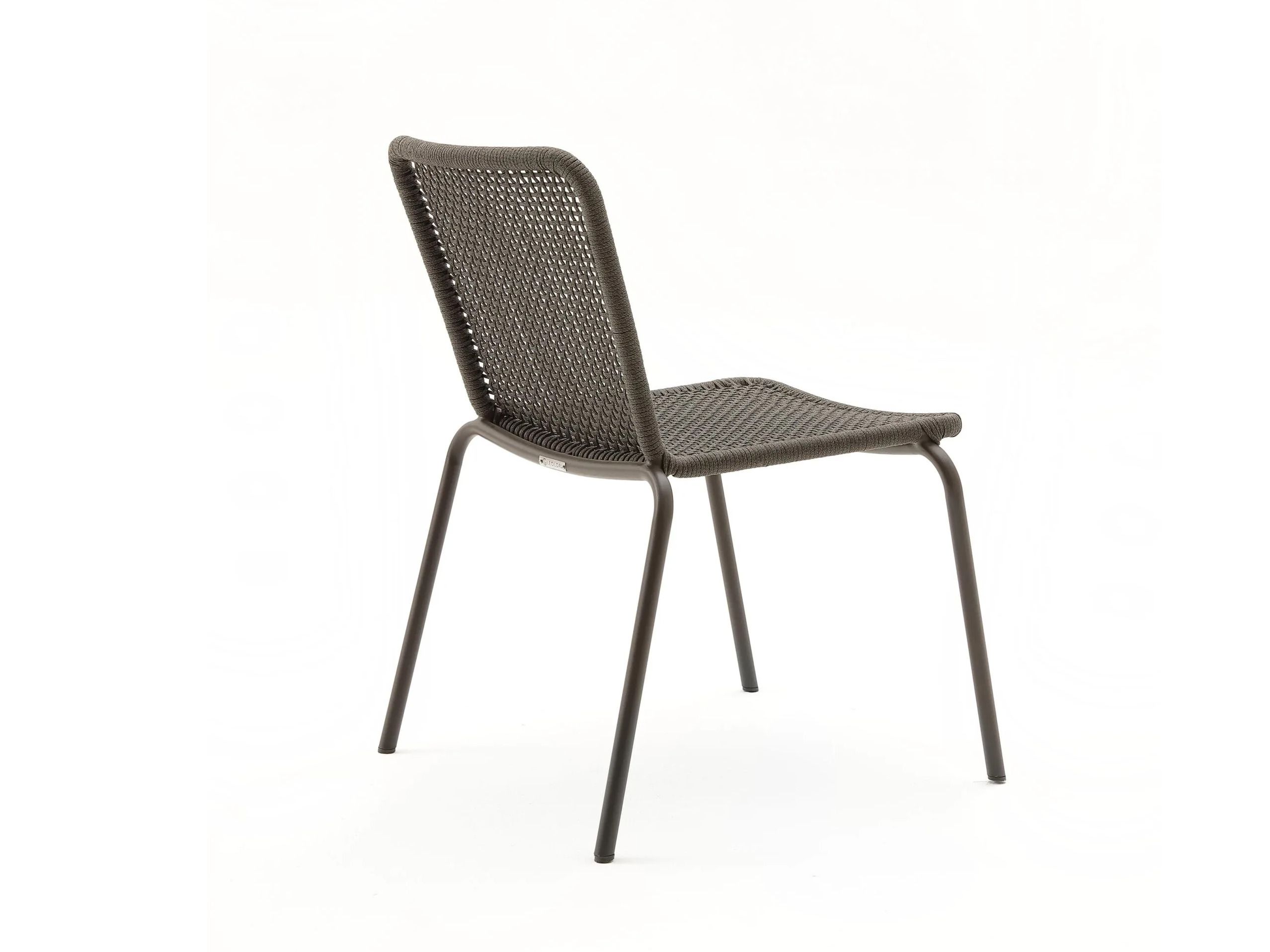 Плетеный алюминиевый сад штабелируемый стул Nodo Italia Via ARCH-00130689 - Вид №3