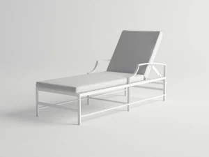 10Deka Откидной алюминиевый садовый шезлонг Agosto