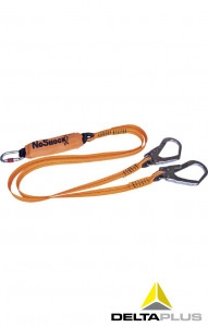 64273 Двуплечевой страховочный строп из полиамидной ленты с амортизатором AN213200CDD  Защита от падения  размер AN213200CDD