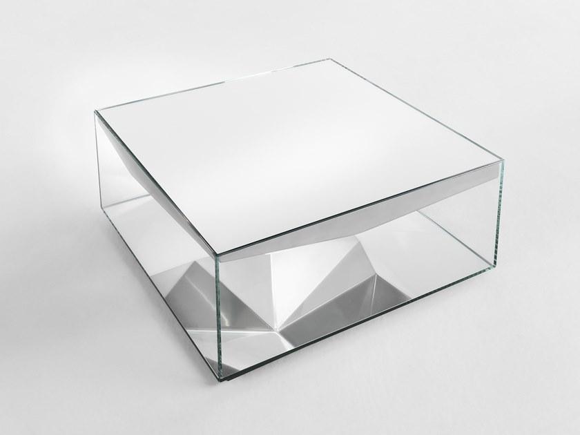 JCP UNIVERSE Низкий квадратный стеклянный журнальный столик sun-id-1448740 - Вид №1