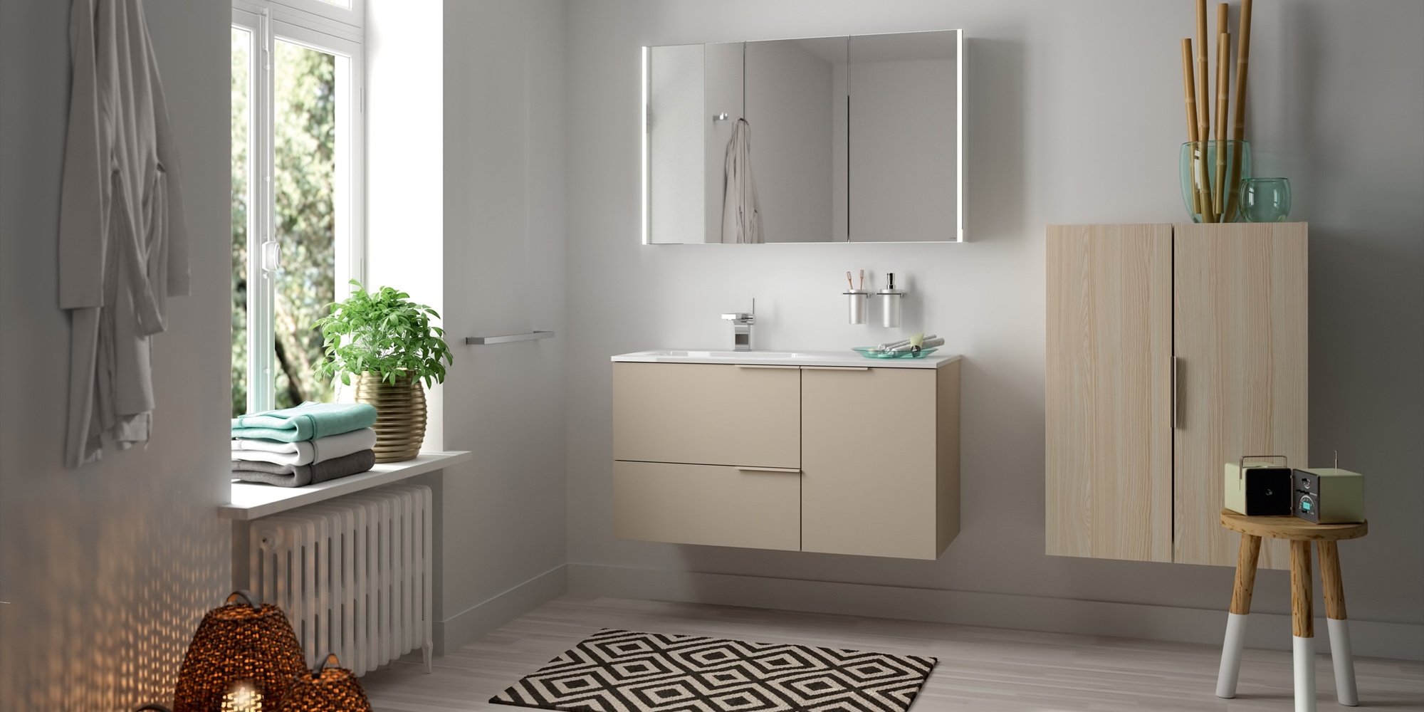 Sonia Комплект мебели для ванной 4 EVOLVE EVOLVE4 - Вид №1