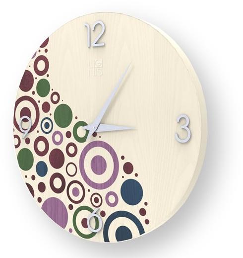 LIGNIS® Настенные часы из инкрустированного дерева Dolcevita brio 10.018 / 10.096 - Вид №1
