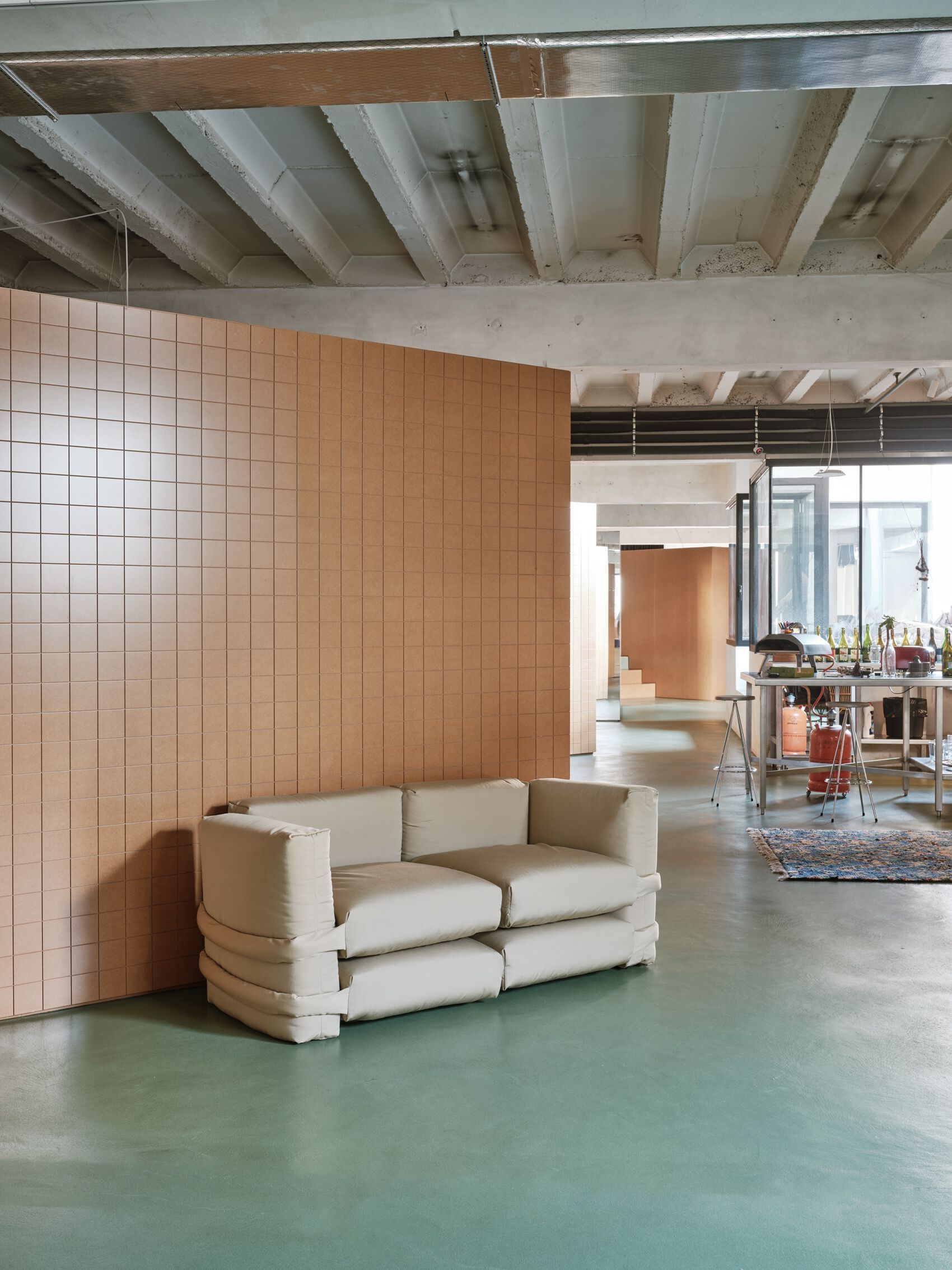 Модульный тканевый диван BD Barcelona PILLOW CANVAS ARCH-00079215 - Вид №23