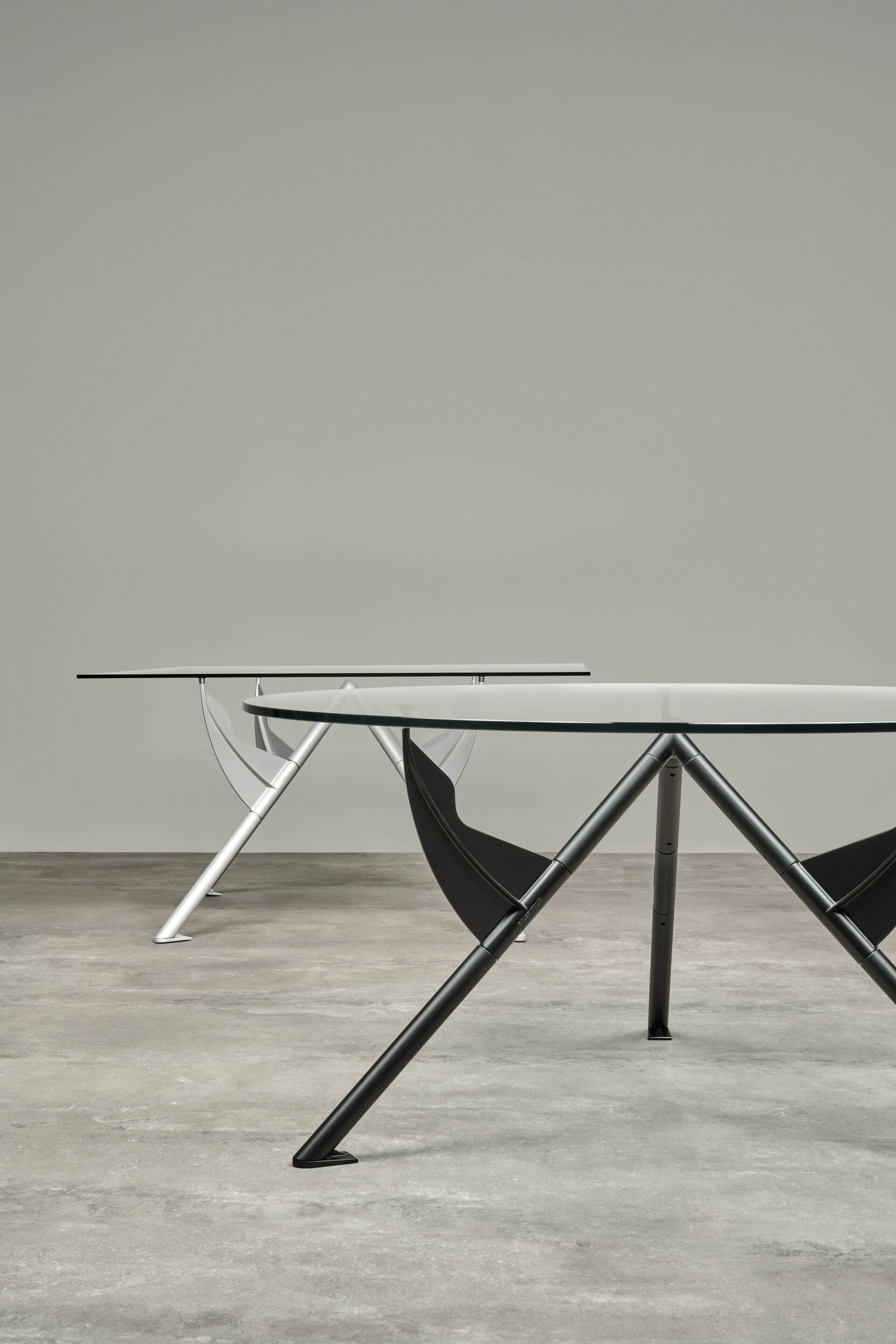 Квадратный стол из стали и хрусталя BALERI ITALIA PRESIDENT M ARCH-00151369 - Вид №8
