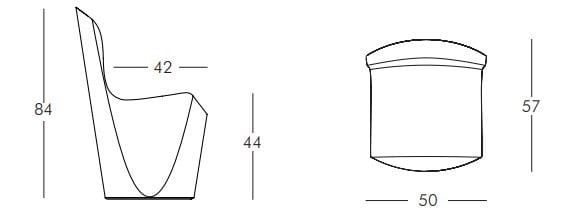Стул из полиэтилена SLIDE Ed ARCH-00116813 - Вид №10