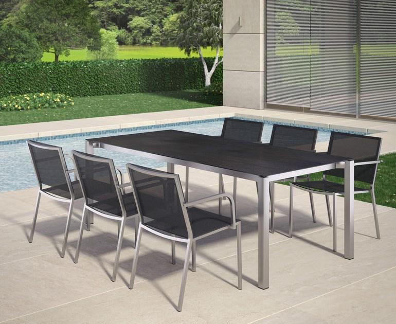 FISCHER MÖBEL Штабелируемый садовый стул с подлокотниками Modena sun-id-1509756 - Вид №16