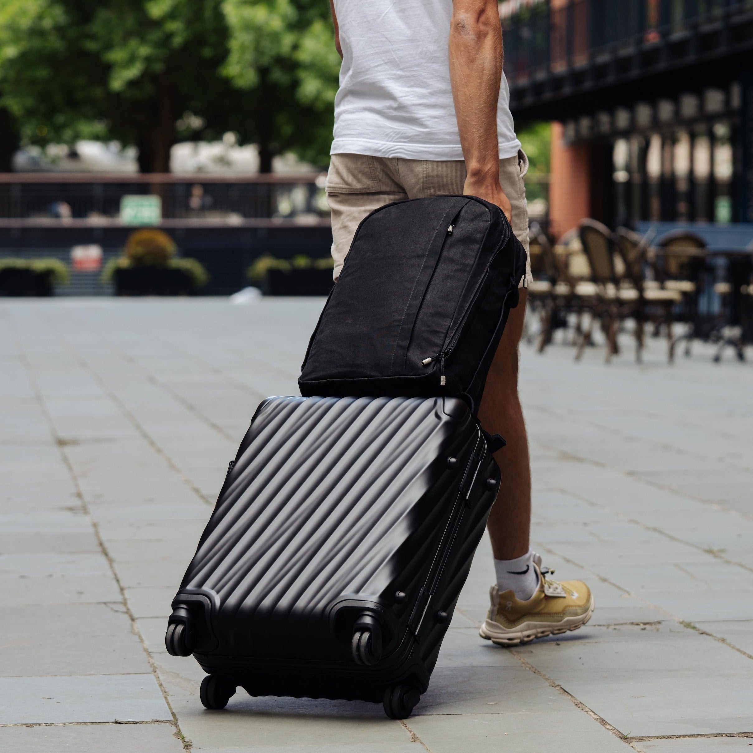 W301BLA-SAN-BST Everyday Pack 21L - Песок / Черная сталь Wingback  - Вид №23