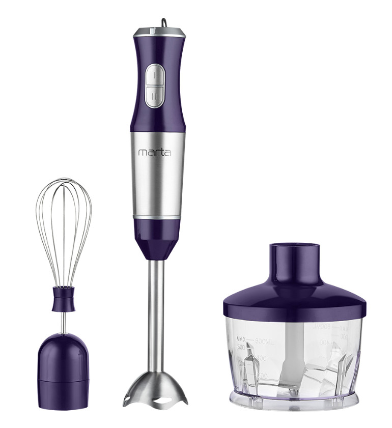 9058433 Блендер погружной MARTA MT-1565 фиолетовый STDN-0014637