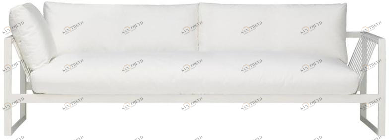 Andreu World 3-х местный садовый диван Sand Sf4301