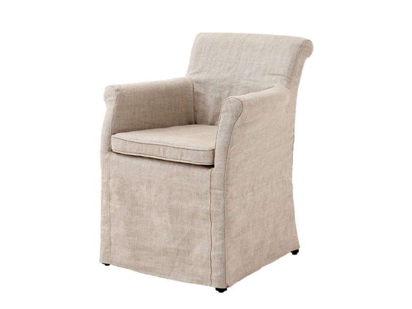 Тканевый стул с подлокотниками Eichholtz TAMPA ARCH-00066897