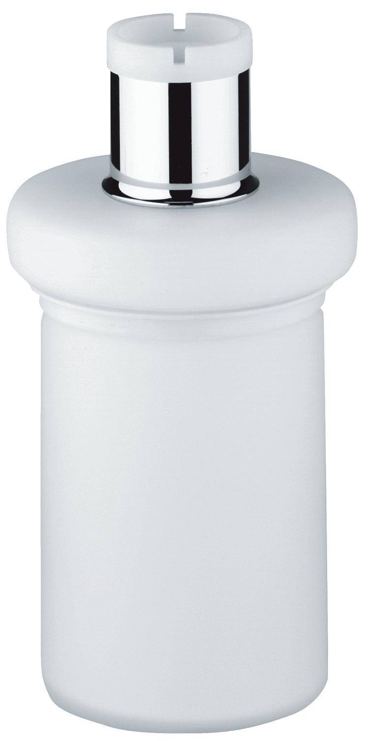 Флакон GROHE для мыльного диспенсера, хром/белый (40179000) Spare Parts