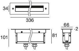 Linea Light Group Светодиодный настенный светильник для улицы из алюминия sun-id-1393530 - Вид №2