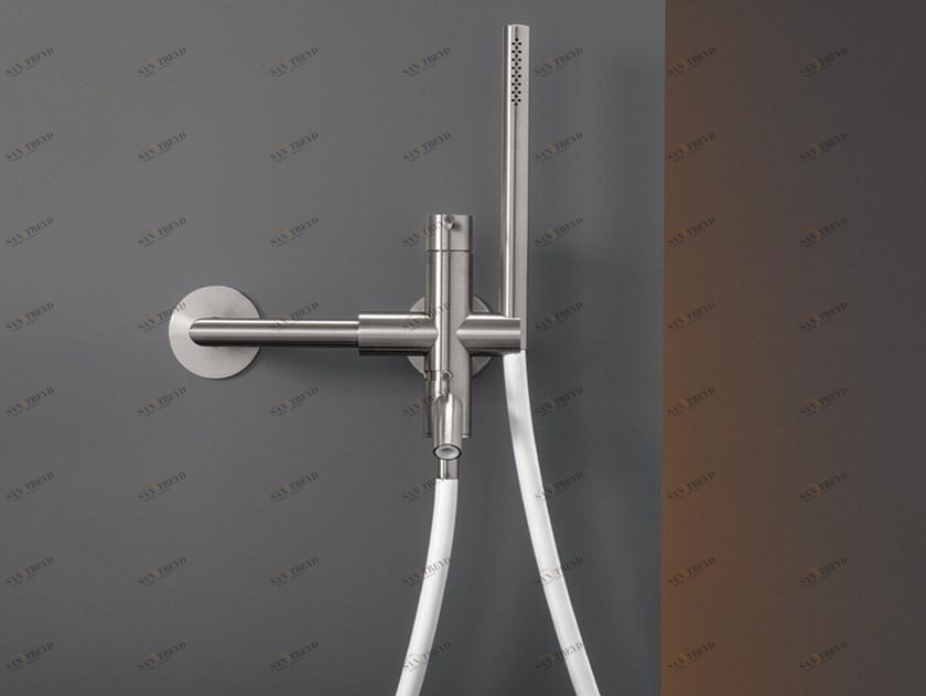 Ceadesign Настенный внешний смеситель для ванны с ручным душем Gastone Gas 30