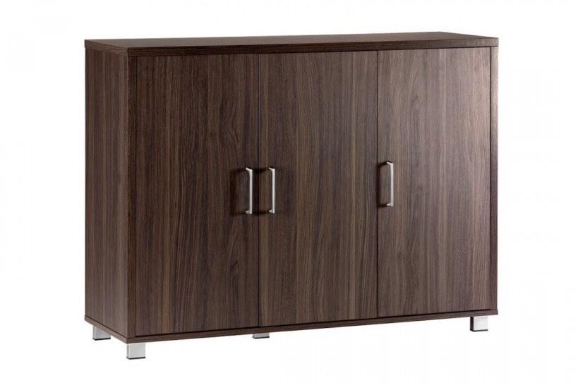 Arrediorg.it® Низкий офисный ящик для хранения из дерева с распашными дверцами Platinum sun-id-1401594 - Вид №1