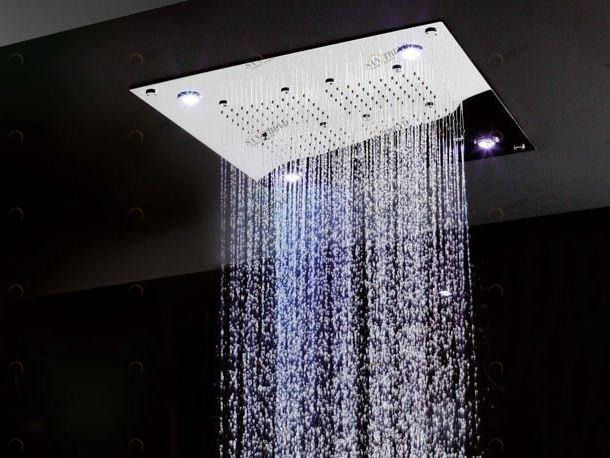 Jacuzzi® Лейка для душа со светодиодной подсветкой Rain sun-id-1507832