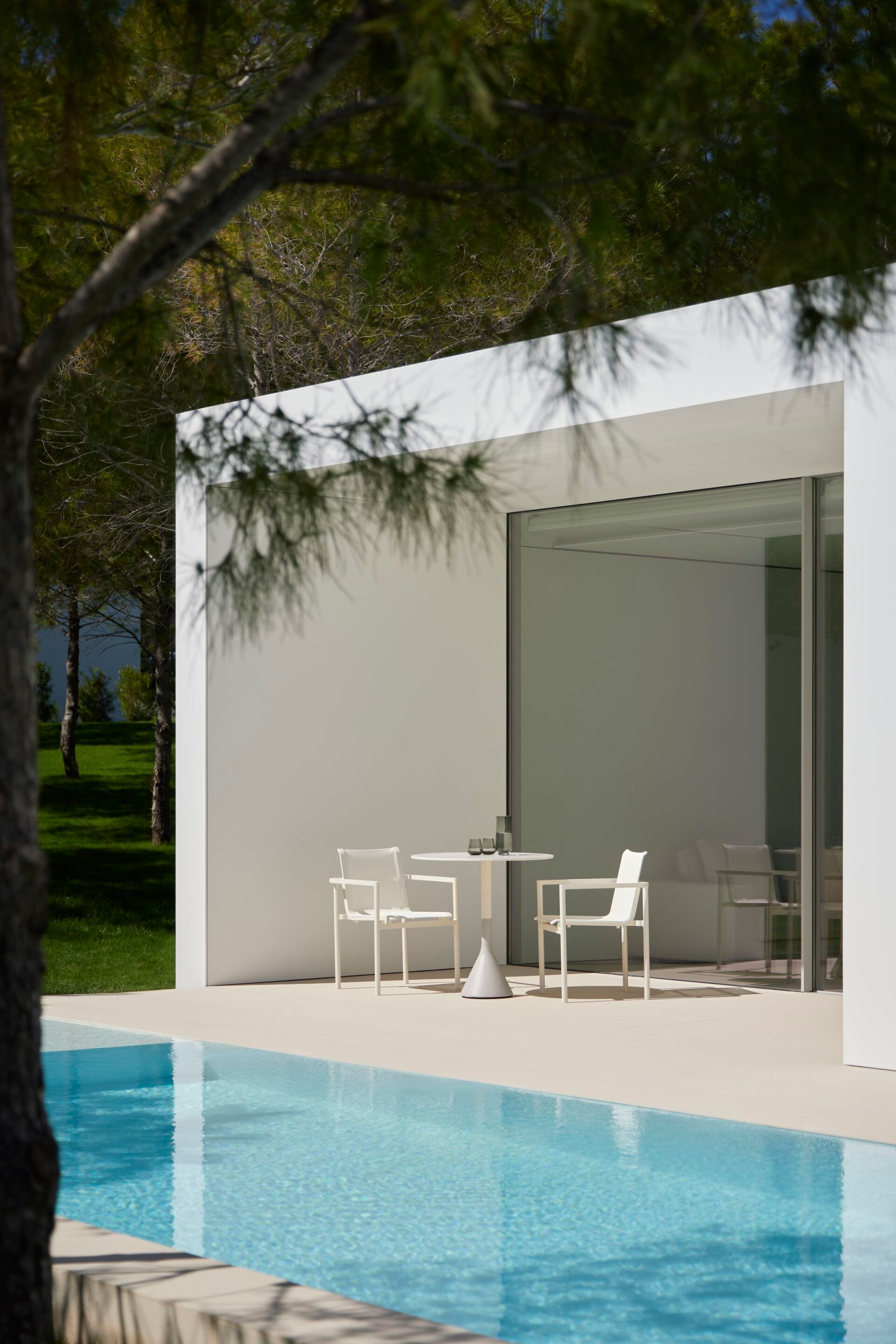 Основание для наружного стола из алюминия с порошковым покрытием и цемента POINT Neck ARCH-00000146 - Вид №10