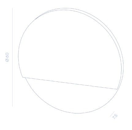 Металлический светодиодный светильник с регулируемой яркостью DE CASTELLI LIGHT&SHADE ARCH-00105434 - Вид №8