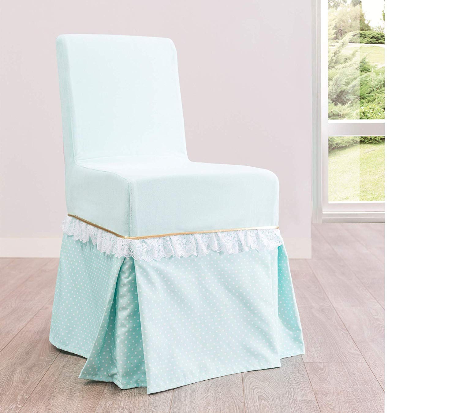 Стул голубой Paradise CILEK FLORA 00-3832546 Голубой Santreyd - Вид №5