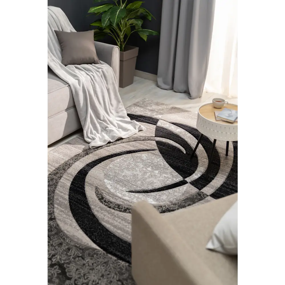 Ковер полипропилен Mega Carving D264 250x350 см цвет серый 17923881 STLM-2128316 MERINOS  - Вид №4