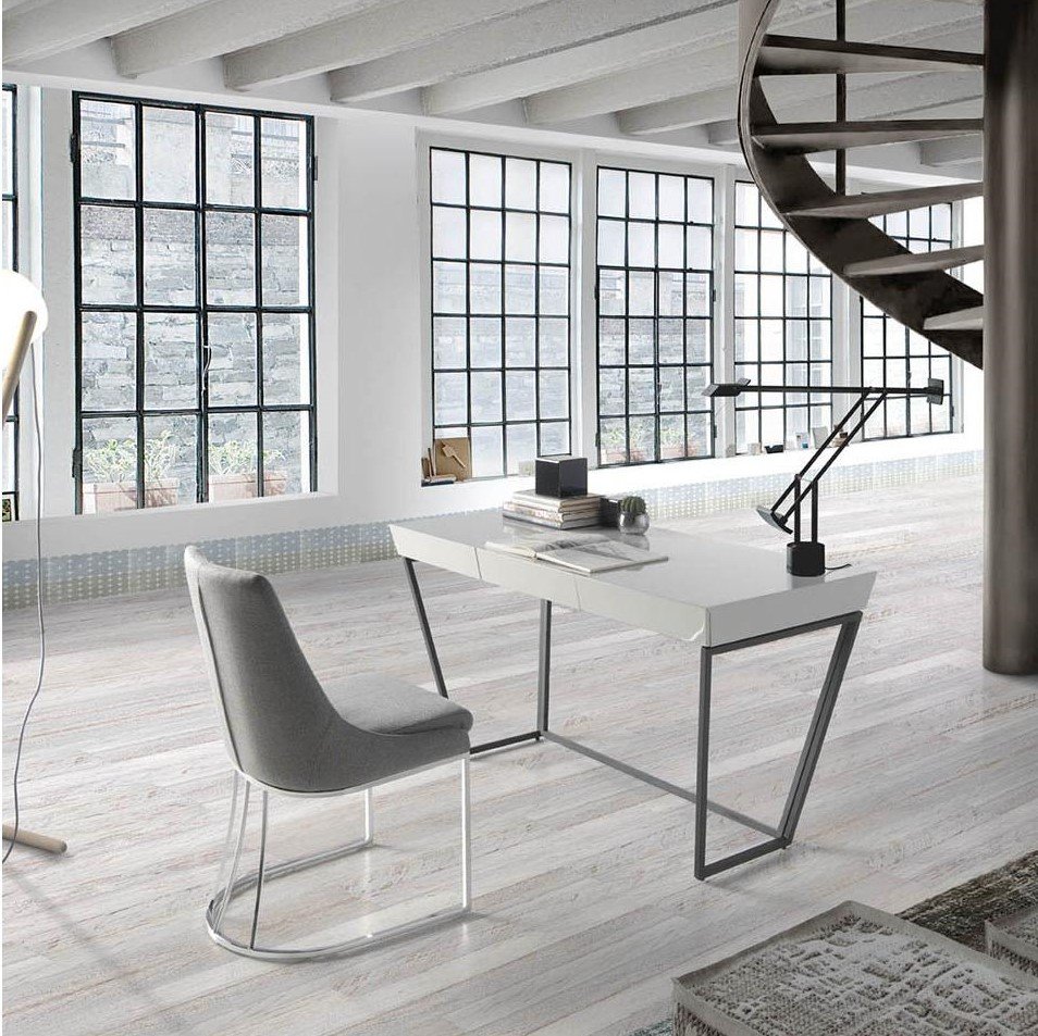 Письменный стол белый с ящиками 2715OT от Angel Cerda ANGEL CERDA  147536 Белый  - Вид №3