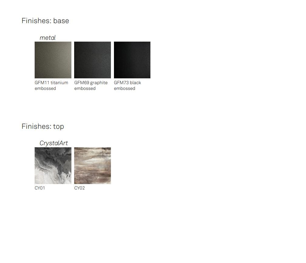 Прямоугольный стол из стали и хрусталя Cattelan italia GORDON CRYSTALART ARCH-00027190 - Вид №5