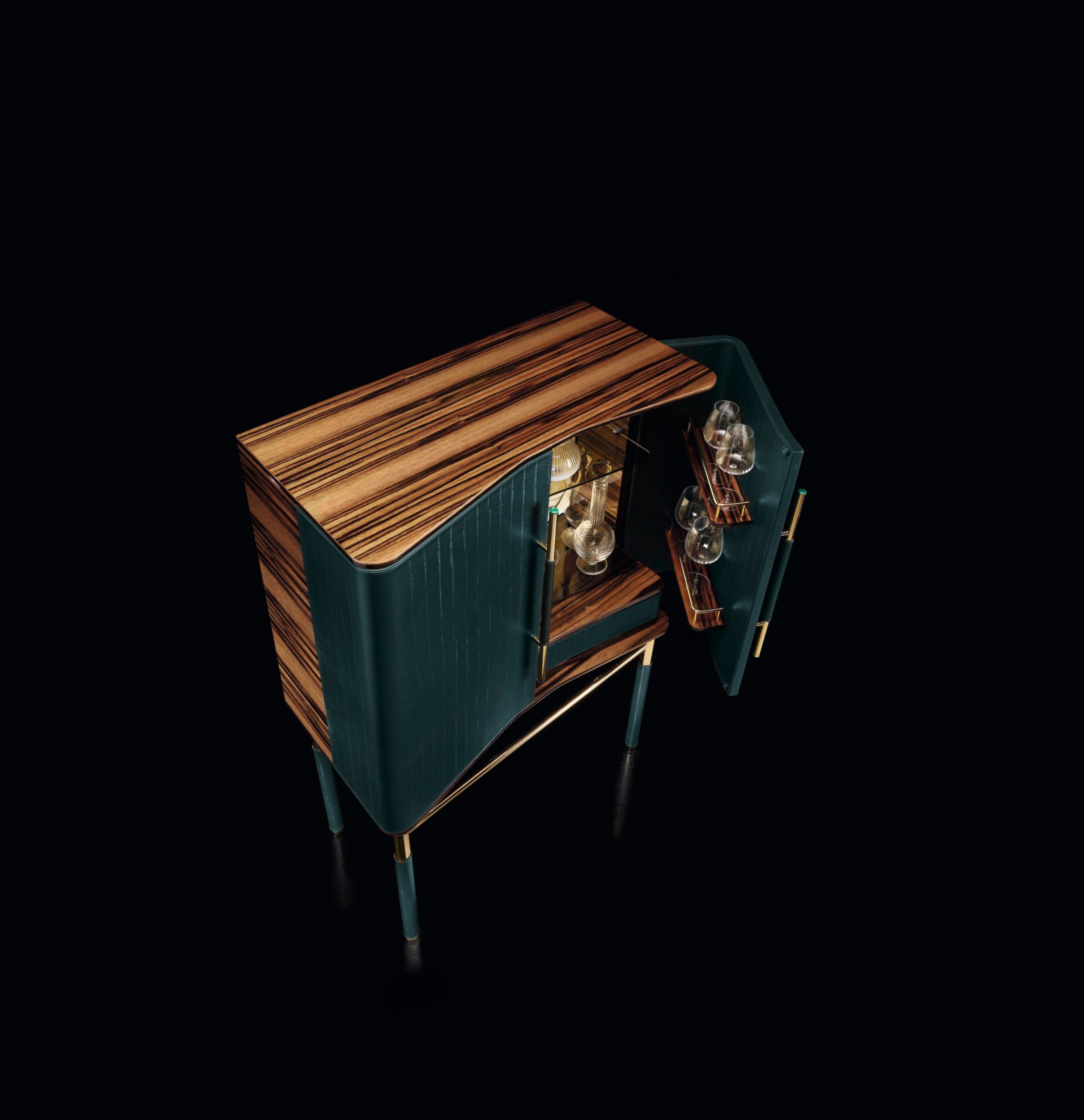 Деревянный барный шкаф Former In Italia BARON ARCH-00017973 - Вид №1