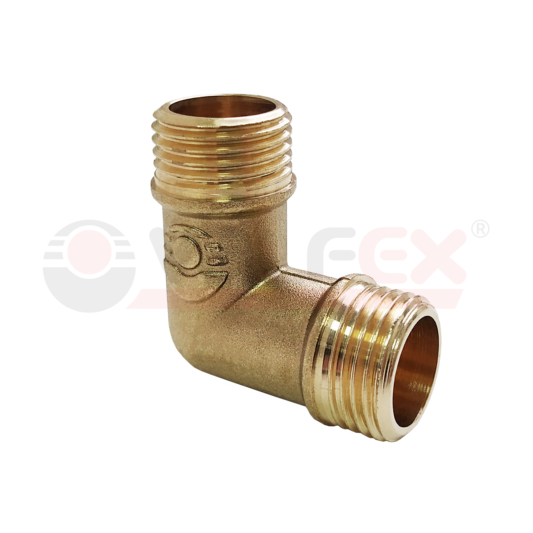 VF.093.L.100 Valfex Угольник (наруж.-наруж.) 